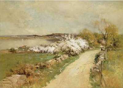 A New England Landscape in Spring