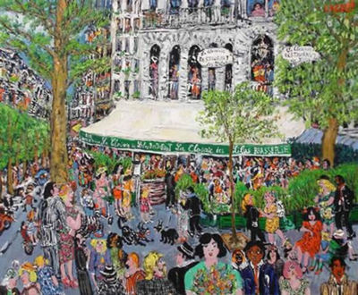 La Closerie des Lilas by Jean Pierre Lagrue - Auction record, sale price, and art valuation. Compare with similar artists and explore comparable artworks.