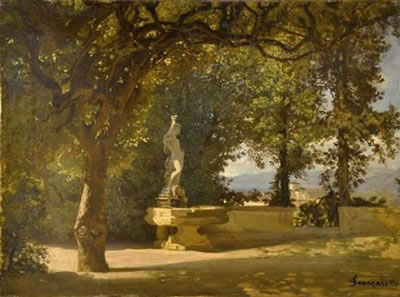 Sample artwork by François Louis Francais (1814 - 1897), known for lithography and wood engravingg illustration, landscape and portrait painting - View similar artists and auction records