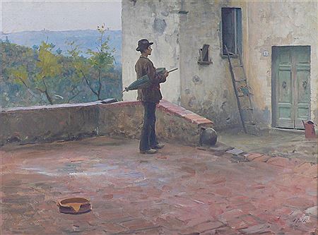 In attesa (n°8), L'attente (n°8).