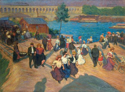 LE QUAI DE JAVEL by Gaston Prunier - Auction record, sale price, and art valuation. Compare with similar artists and explore comparable artworks.