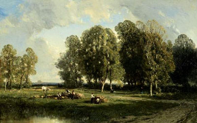 PAYSAGE AUX BUCHERONS