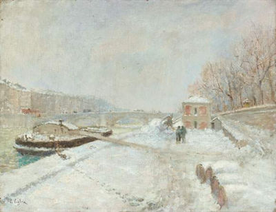 PONT MARIE SOUS LA NEIGE