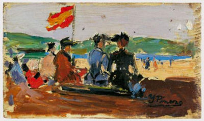 Sur une plage espagnole