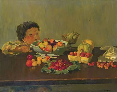 L'enfant à la coupe de fruits by Georges Robert Cheyssial - Auction record, sale price, and art valuation. Compare with similar artists and explore comparable artworks.