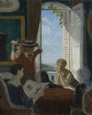 Devant la fenêtre - La belle journée