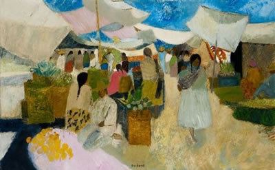 Les parasols à Oaxaca