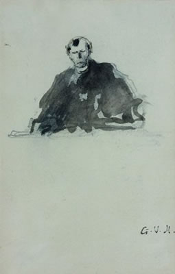 La cantatrice; L'avocat;Personnage de dos; N'importe quoi, un jour qu...; Les balcons au théâtre;Paysage aux vaches; Le soir de l'armistice