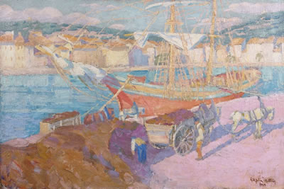 Bateau à quai
