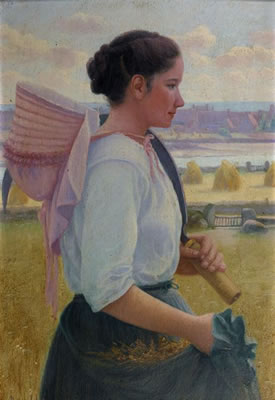 Jeune faucheuse