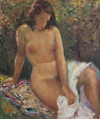 Sample artwork by Gottlob Rettenmaier (1910 - 1983), known for painting - View similar artists and auction records