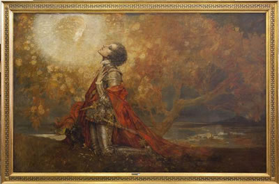 Jeanne d'Arc en prière