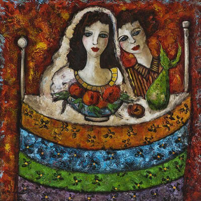 Couple by Julius Dresner - Auction record, sale price, and art valuation. Compare with similar artists and explore comparable artworks.