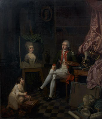 Un militaire achevant de peindre un portrait de femme by Nicolas Andre Monsiaux - Auction record, sale price, and art valuation. Compare with similar artists and explore comparable artworks.