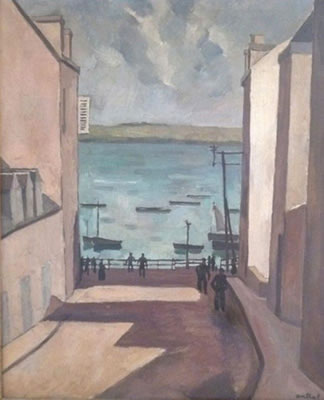 Rue donnant sur le port