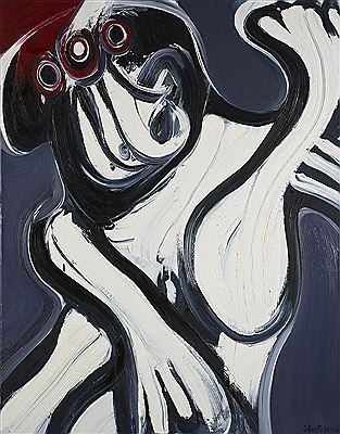 Acrobate ou la Femme convulsive, 1971 by John Christoforou - Auction record, sale price, and art valuation. Compare with similar artists and explore comparable artworks.