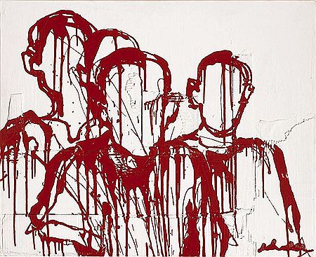 Sample artwork by Kouka (Born 1981), known for street art painting - View similar artists and auction records
