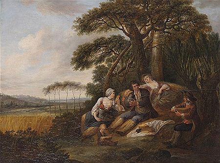 Le Repas des moissonneurs et La Jeune laitière courtisée (2)
