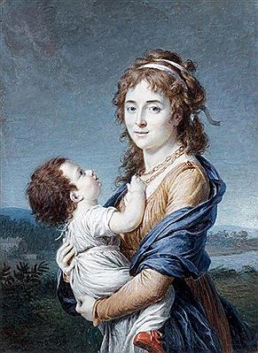 Sample artwork by Marie-Gabrielle Capet (1761 - 1818), known for neo-classical portrait painting, miniature oil and watercolors - View similar artists and auction records