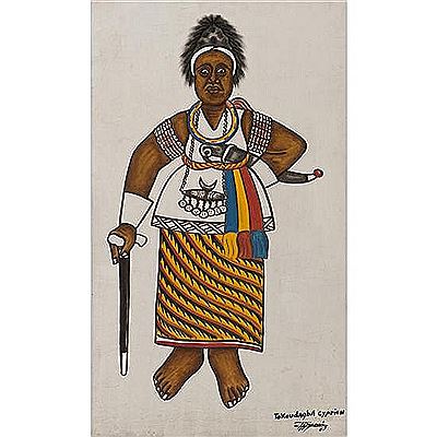 Tôhôssou, 1989 by Cyprien Tokoudagba - Auction record, sale price, and art valuation. Compare with similar artists and explore comparable artworks.