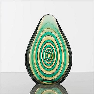 Sample artwork by Flavio Poli (1900 - 1984), known for ceramics, glass art design - View similar artists and auction records