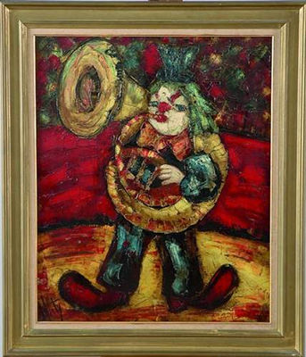 Clown by Henri D'Anty - Auction record, sale price, and art valuation. Compare with similar artists and explore comparable artworks.
