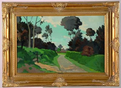 "Paysage de campagne" by Pierre-Edmond Peradon - Auction record, sale price, and art valuation. Compare with similar artists and explore comparable artworks.