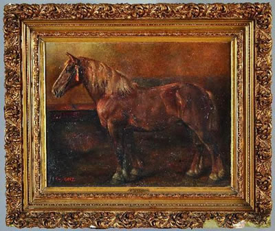 Sample artwork by Edwin Ganz (1871 - 1948), known for painting - View similar artists and auction records