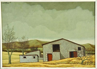 Vue d'une ferme by Georges Soteras - Auction record, sale price, and art valuation. Compare with similar artists and explore comparable artworks.