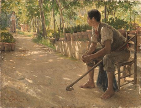 L'ATTESA by Cesare Ciani - Auction record, sale price, and art valuation. Compare with similar artists and explore comparable artworks.