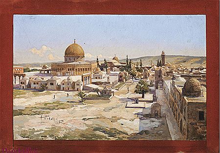 VEDUTA DI AL AQSA - GERUSALEMME
