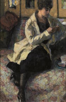 LA LETTURA by Carlo Corsi - Auction record, sale price, and art valuation. Compare with similar artists and explore comparable artworks.