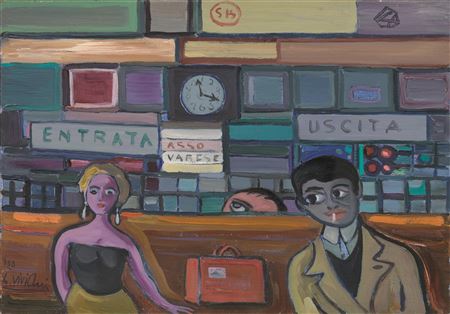 Sample artwork by Giuseppe Viviani (1898 - 1965), known for painting - View similar artists and auction records