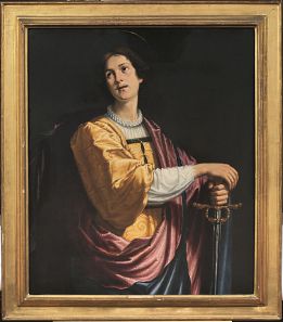 FIGURA DI SANTO CON SPADA (SAN CRESCENTINO)