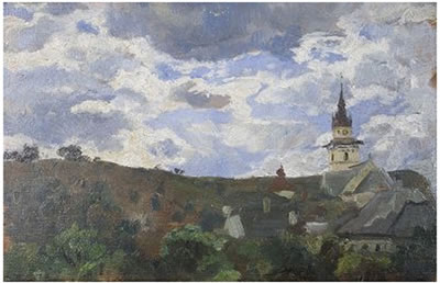 Dorf in Ungarn