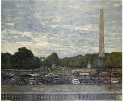 Auf dem Place de la Concorde