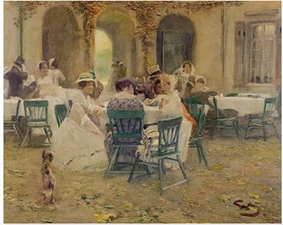 Plausch im Hofgartencafé by Wilhelm Schreuer - Auction record, sale price, and art valuation. Compare with similar artists and explore comparable artworks.
