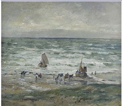 An der Nordsee bei Holland