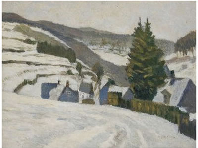 Winter im Mittelgebirge