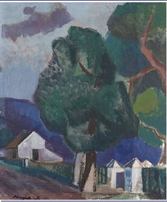 Baum an der Gartenmauer by Kurt Neyers - Auction record, sale price, and art valuation. Compare with similar artists and explore comparable artworks.