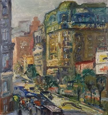 Sample artwork by Karl Stachelscheid (1917 - 1970), known for paintings - View similar artists and auction records