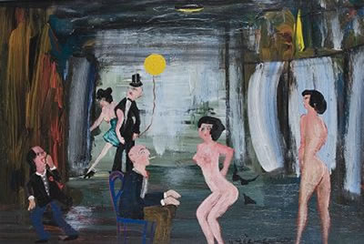 Sample artwork by Horst Lesniewicz (1926 - 2003), known for painting - View similar artists and auction records