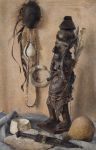 Stillleben mit Afrikanischer Figur