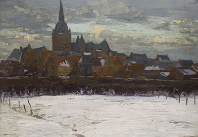 Winter am Dorfrand