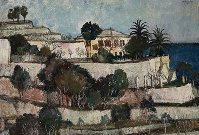 Terrasse/Spanische Küste by Emil Scheibe - Auction record, sale price, and art valuation. Compare with similar artists and explore comparable artworks.