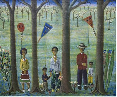 Familia con Cometas by Miguel Rivera Bagur - Auction record, sale price, and art valuation. Compare with similar artists and explore comparable artworks.