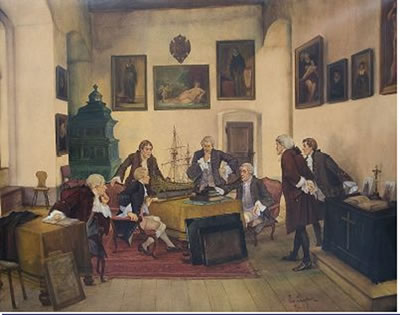 Reeder vor dem Schiffsmodell by Theodor Lindner - Auction record, sale price, and art valuation. Compare with similar artists and explore comparable artworks.