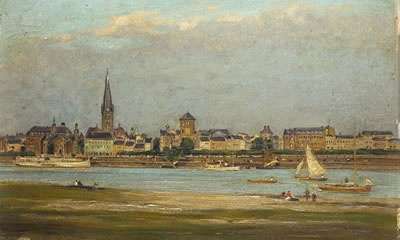 Sommertag vor Düsseldorf