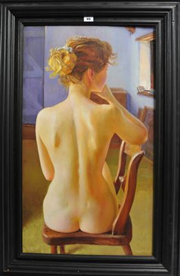 Sample artwork by Piran Bishop (Born 1961), known for painting - View similar artists and auction records