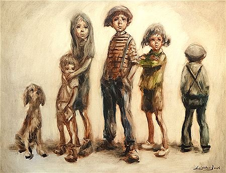 `Five children and a dog`